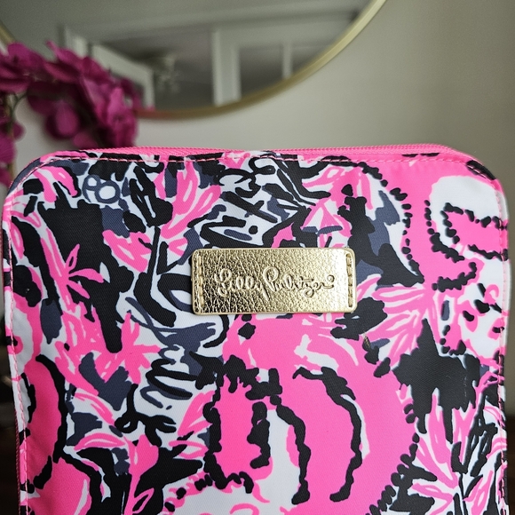 NWOT Lilly Pulitzer Printed Collapsible Getaway Packable Tote Beach Bag, Rare - Picture 12 of 16